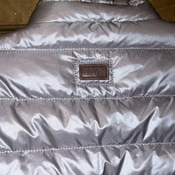 BMW Motorsport Down Puffer Jacket Zip Up Womens Size XL - Picture 4 of 15